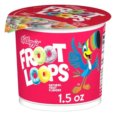 Cereal Cup, Froot Loops 1.5oz - 6ct