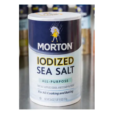 Salt, Morton Iodized 26oz - 1ct
