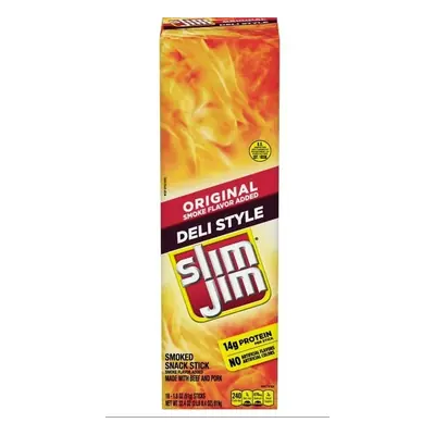 Slim Jim Deli Orig - 18ct