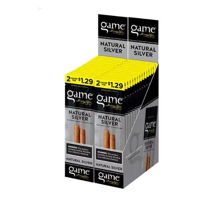 Game Cigarillo Save/2 Silver - 30ct