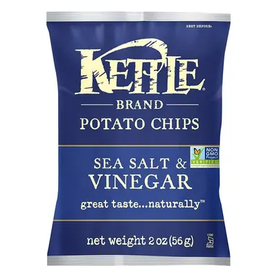 Kettle Chips Sea Salt & Vinegar 2oz - 6ct