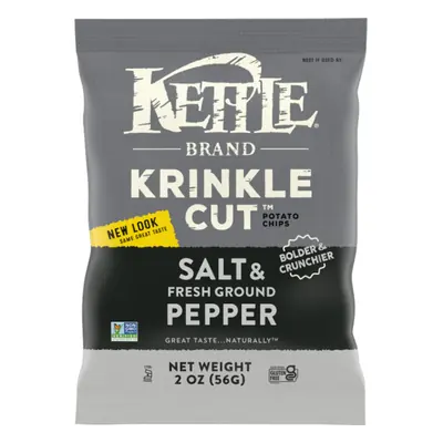 Kettle Chips Salt & Pepper 2oz - 6ct